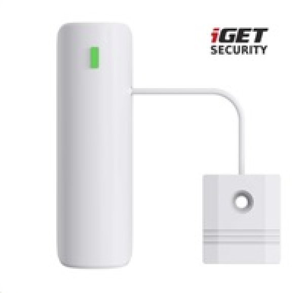 iGET SECURITY EP9 - bezdrátový senzor pro detekci vody pro alarm M5, výdrž baterie až 5 let, 1 km