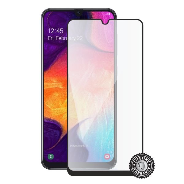 Screenshield SAMSUNG A505 Galaxy A50 Tempered Glass protection (full COVER black)?v=1751889603