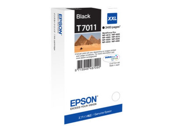 Náplň EPSON C13T70114010 černá (3 400 stran)