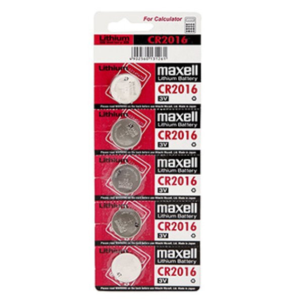 AVACOM knoflíková baterie CR2016 Maxell Lithium 1ks Blistr