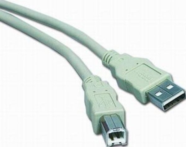 Kabel USB PREMIUMCORD 2.0 A-B propojovací 1m, barva černá