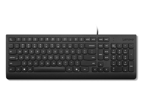 LENOVO klávesnice drátová Essential Wired Keyboard - CZ
