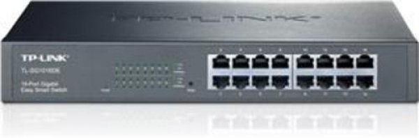 TP-Link Easy Smart switch TL-SG1016DE (16xGbE, fanless)