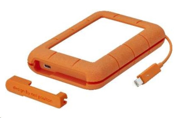 LaCie HDD Externí Rugged 2.5" 2TB - USB-C, Oranžová