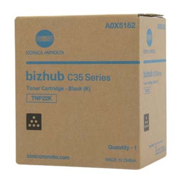 Toner MINOLTA TNP22, A0X5152 černý (6 000 stran)