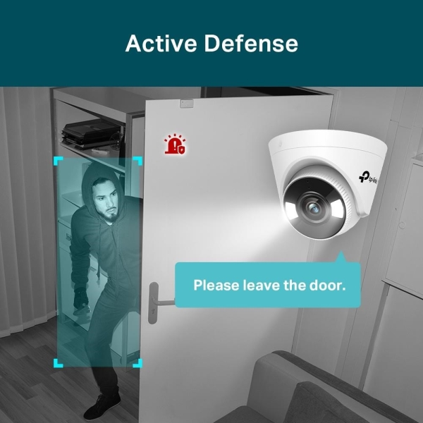 VIGI C450(4mm) 5MP Full-Color Turret Network Cam.