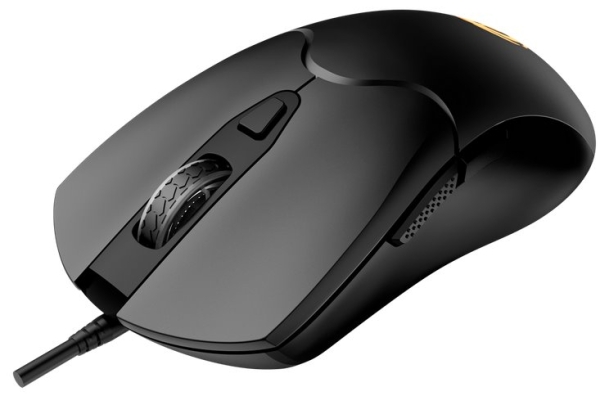 CANYON Herní drátová myš ACCEPTER GM-211, optická, RGB, až 7200 DPI, 6tl. programovatelných, černá
