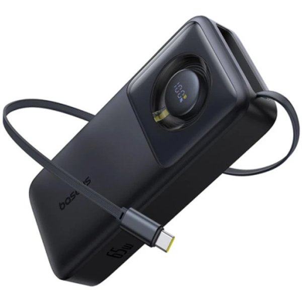 Baseus Powerbanka Qpow2 20000mAh 65W s kabelem USB-C černá?v=1746993606