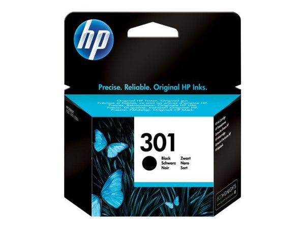 HP Ink Cartridge č.301 čierna
