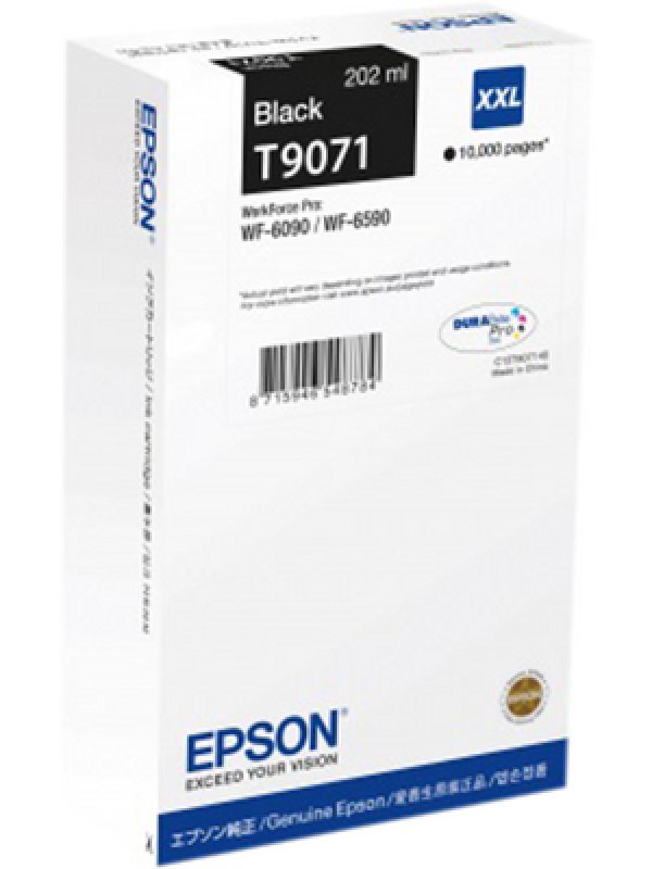 Náplň EPSON C13T907140 černá (202 ml)