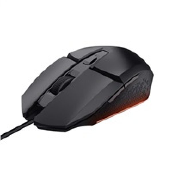 TRUST GXT 109 FELOX/Herní/Optická/Pro praváky/Drátová USB/Černá