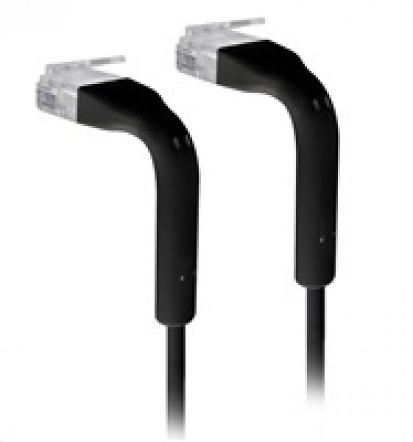 UBNT UniFi Ethernet Patch Kabel [0,3m, Cat6, UTP, licna, černý]?v=1746079203