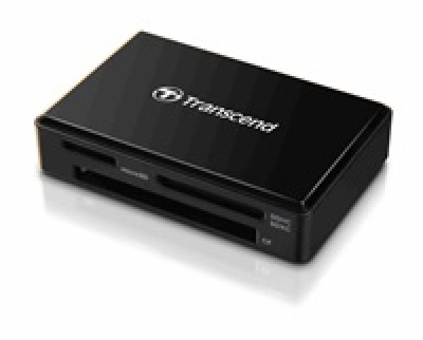 TRANSCEND Card Reader F8 + USB kabel, USB 3.0, Black?v=1750017603