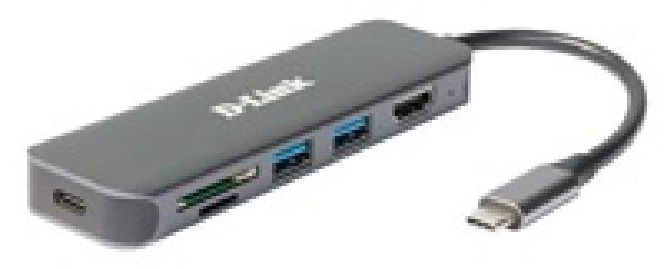 D-Link DUB-2327 USB-C Hub with HDMI and SD/microSD Card Reader, 2x USB3.0, mini docking station?v=1746079203