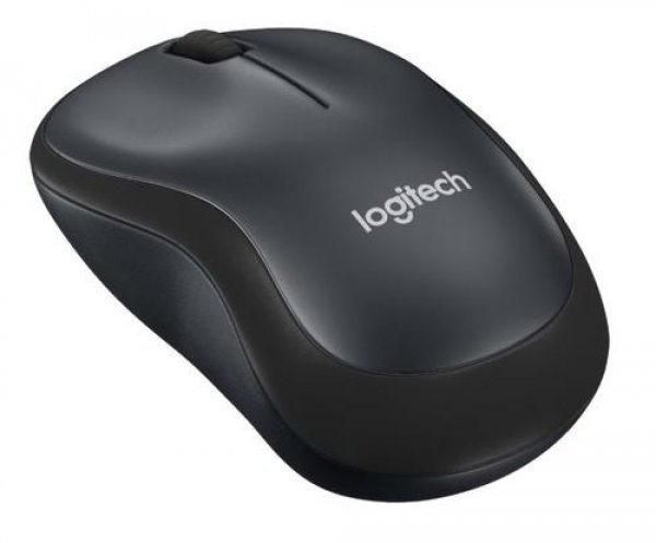 Logitech M220/Kancelářská/Optická/Bezdrátová USB/Černá