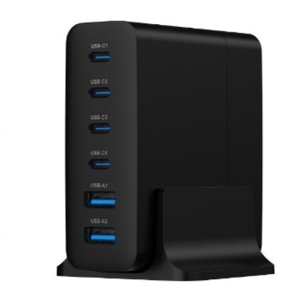 Gembird Universal charger 75W 2x USB-A, 4x USB-C?v=1765665606