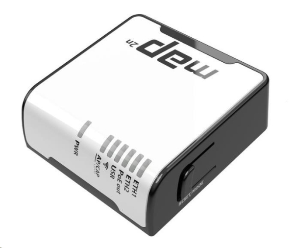 MikroTik RouterBOARD mAP, 650MHz CPU, 64MB RAM, 2xLAN, 2.4GHz Wi-Fi, 802.11b/g/n, PoE in, vč. L4 licence