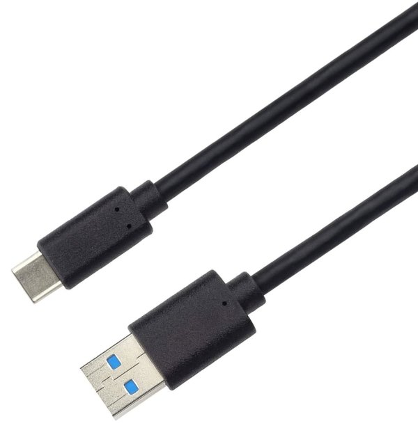 PremiumCord kabel USB-C - USB 3.0 A (USB 3.2 generation 2, 3A, 10Gbit/s) 0.15m