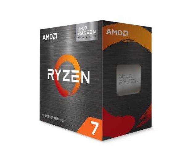 AMD cpu Ryzen 7 5700G AM4 Box (s chladičem, 3.8GHz / 4.6GHz, 16MB cache, 65W, 8x jádro, 16x vlákno), s grafikou, Zen3 Cezanne 7nm CPU