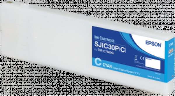 Náplň Epson C33S020640 azurová