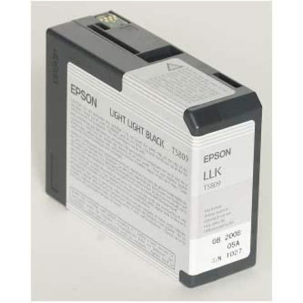 Náplň EPSON C13T580900 světle černá (80 ml)