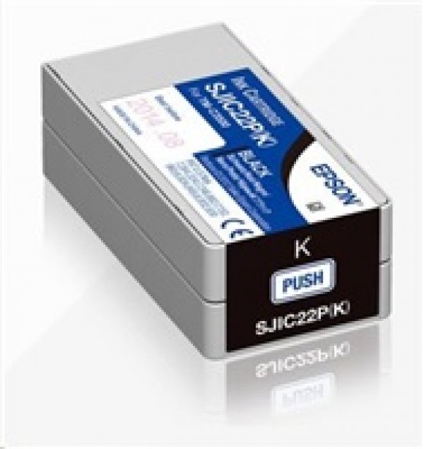 Náplň EPSON C33S020601, SJIC22P černá (32,6 ml)