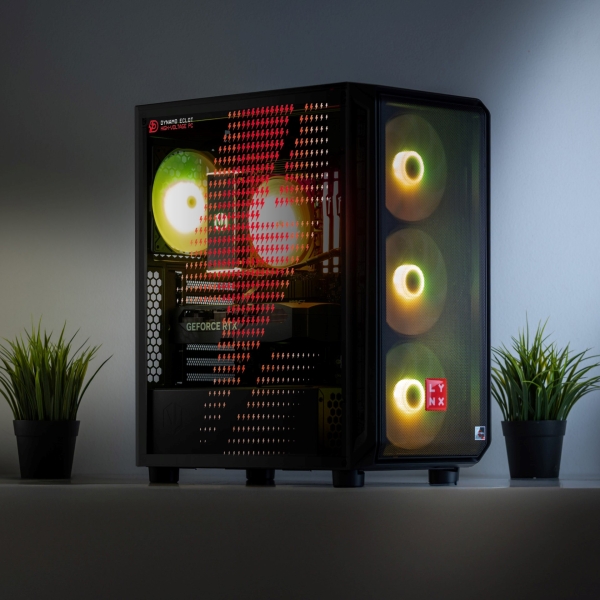 LYNX Dynamo Eclot  Ryzen 7 7800X3D 32GB 1T SSD NVMe RTX 5070 12G W11 Home