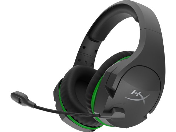 HyperX CloudX Stinger Core - Wireless Gaming Headset (Black-Green) - Xbox (HHSS1C-DG-GY/G) - Sluchátka pro herní konsole