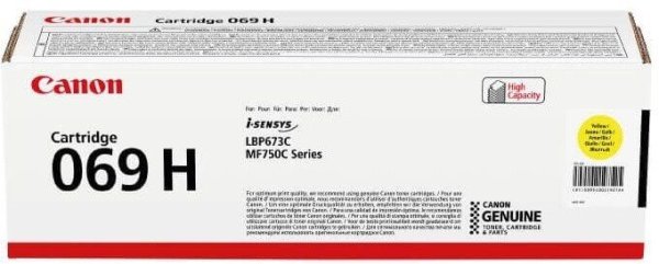 Toner CANON 069HY, 5095C002 žlutý (5 500 stran)