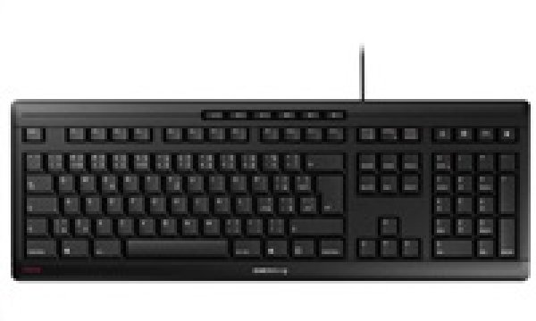 CHERRY klávesnice STREAM, drátová, USB, CZ+SK layout, černá?v=1757540404