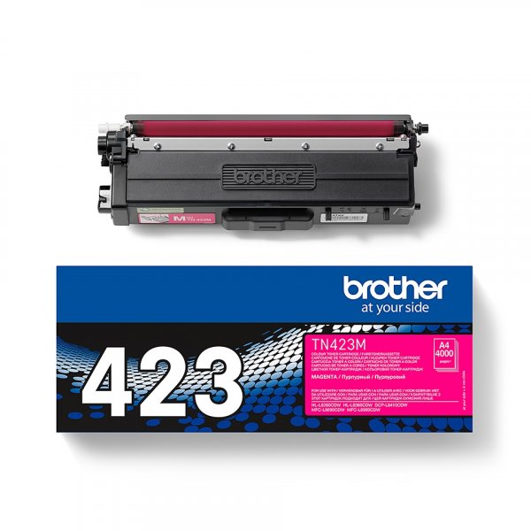 Toner BROTHER TN-423M purpurový (4 000 stran)
