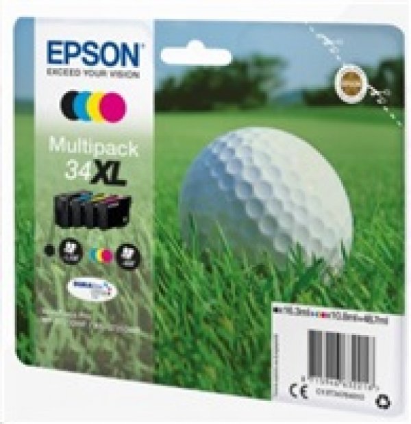 Sada náplní EPSON C13T34764010 (1x16,3/3x10,8 ml)