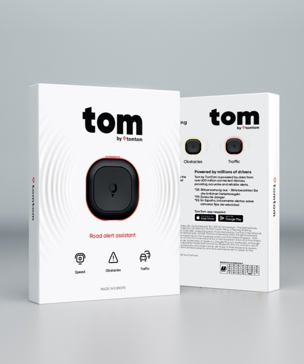 TomTom Tom od společnosti TomTom -  chytrý asistent pro dopravu