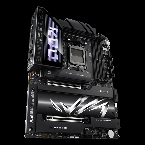 ASUS MB Sc AM5 ROG CROSSHAIR X870E HERO, AMD X870, 4xDDR5, 1xHDMI, 2xThunderbolt, WiFi
