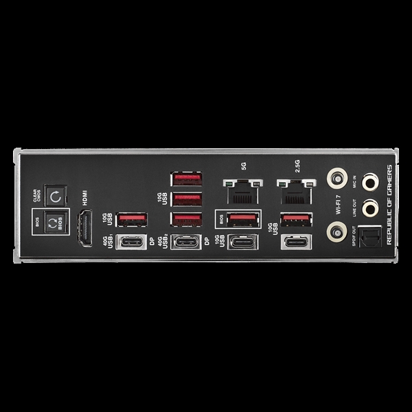 ASUS MB Sc AM5 ROG CROSSHAIR X870E HERO, AMD X870, 4xDDR5, 1xHDMI, 2xThunderbolt, WiFi