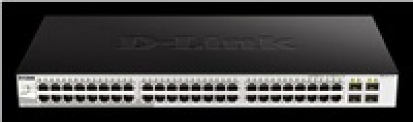 D-Link DGS-1210-52/ME/E 48-Port 10/100/1000BASE-T + 4-Port 1 Gbps SFP Ports Metro Ethernet?v=1746734403