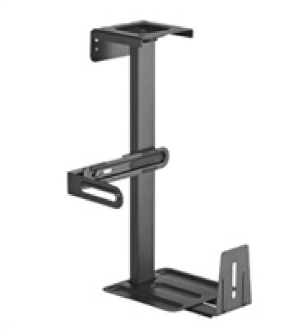 Držák na PC Brateck CPB-25 pod stolní desku výsuvný otočný