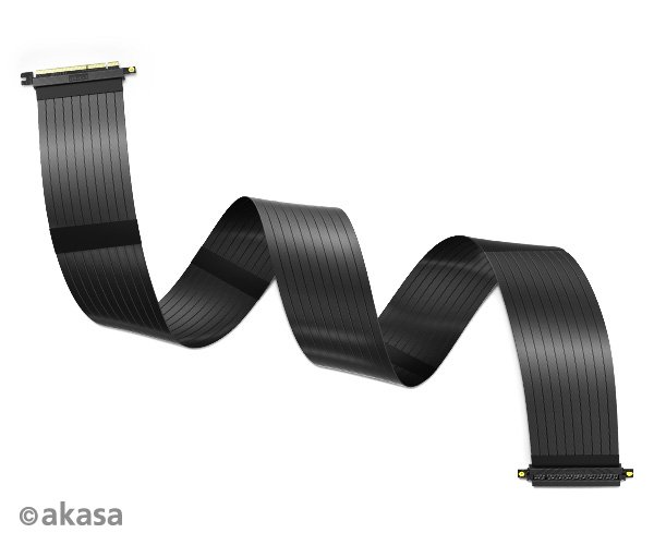 AKASA Riser black XL, 100 cm?v=1754038757