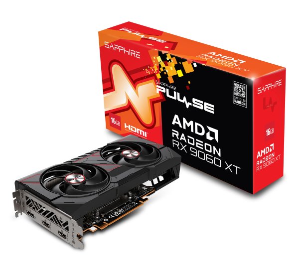 Sapphire PULSE AMD Radeon RX 9060 XT/16GB/GDDR6?v=1750053604