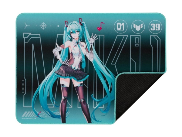 ASUS podložka pod myš TUF GAMING P1 Hatsune Miku Edition, 260x360x2mm, textil