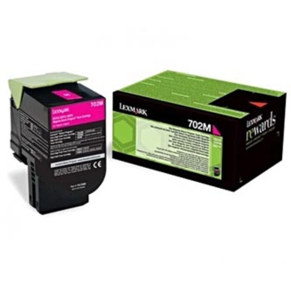 Toner LEXMARK 70C20M0 purpurový (1 000 stran)