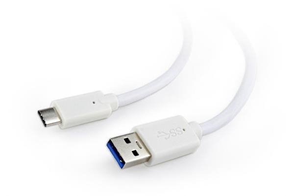 Gembird kábel USB 3.0 (AM) na USB 3.1 (CM), 0.1 m, biely?v=1762123209
