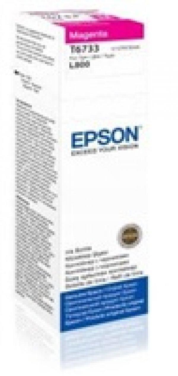 Náplň EPSON C13T67334A purpurová (70 ml)