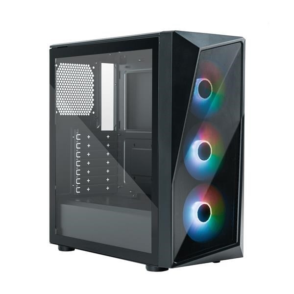Cooler Master case CMP 520, ATX, bez zdroje, průhledná bočnice, černá