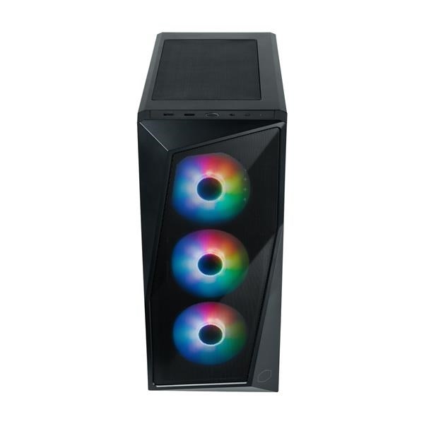 Cooler Master case CMP 520, ATX, bez zdroje, průhledná bočnice, černá