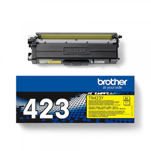 Toner BROTHER TN-423Y žlutý (4 000 stran)