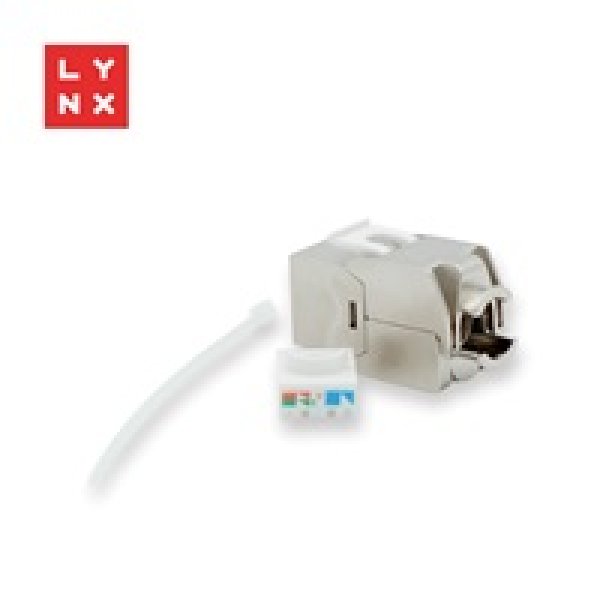 LYNX keystone, STP Cat6a, samozařezávací, stříbrný?v=1755898805