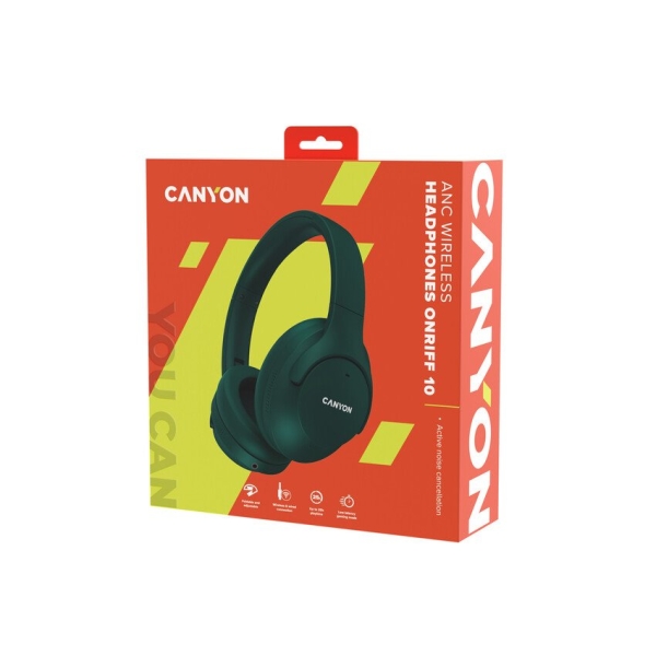 CANYON OnRiff 10 headset ANC Green
