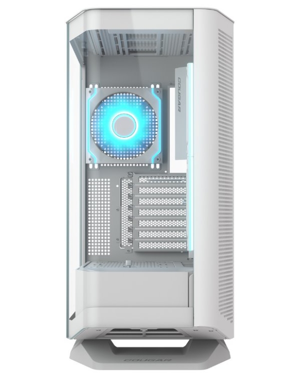 COUGAR PC skříň FV270 White Mid tower tempered curved glass perimeter quick detachable air filters up to 9 fans