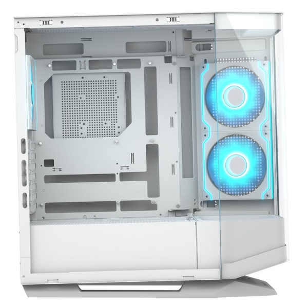 COUGAR PC skříň FV270 White Mid tower tempered curved glass perimeter quick detachable air filters up to 9 fans